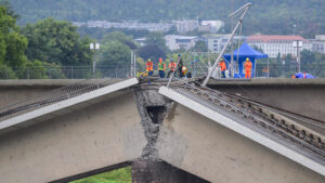 Carolabrücke: Arbeiten kommen gut voran