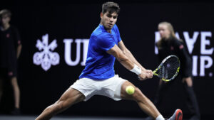 Team Europa bei Laver Cup in Rücklage