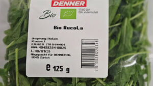 Salmonellengefahr bei Bio Rucola von Migros und Denner