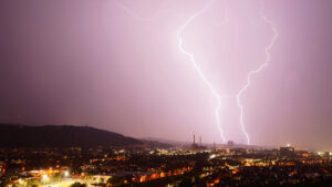 Gewitter sind in Städten heftiger als auf dem Land