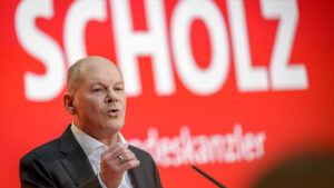 Scholz schwört SPD auf harten Wahlkampf ein