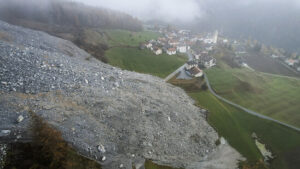 Felsstürze in Brienz GR haben nichts mit dem Klimawandel zu tun