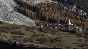 Tempo der Felsbewegungen beim Bündner Dorf Brienz nimmt wieder zu