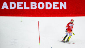 Die Schweizer Slalom-Baisse am Chuenisbärgli hält an