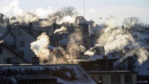 Kälteste Winternacht mit bis zu minus 31 Grad in La Brévine NE