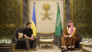 Selenskyj in Saudi-Arabien eingetroffen